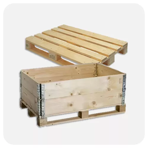 Pallets & crates for packaging